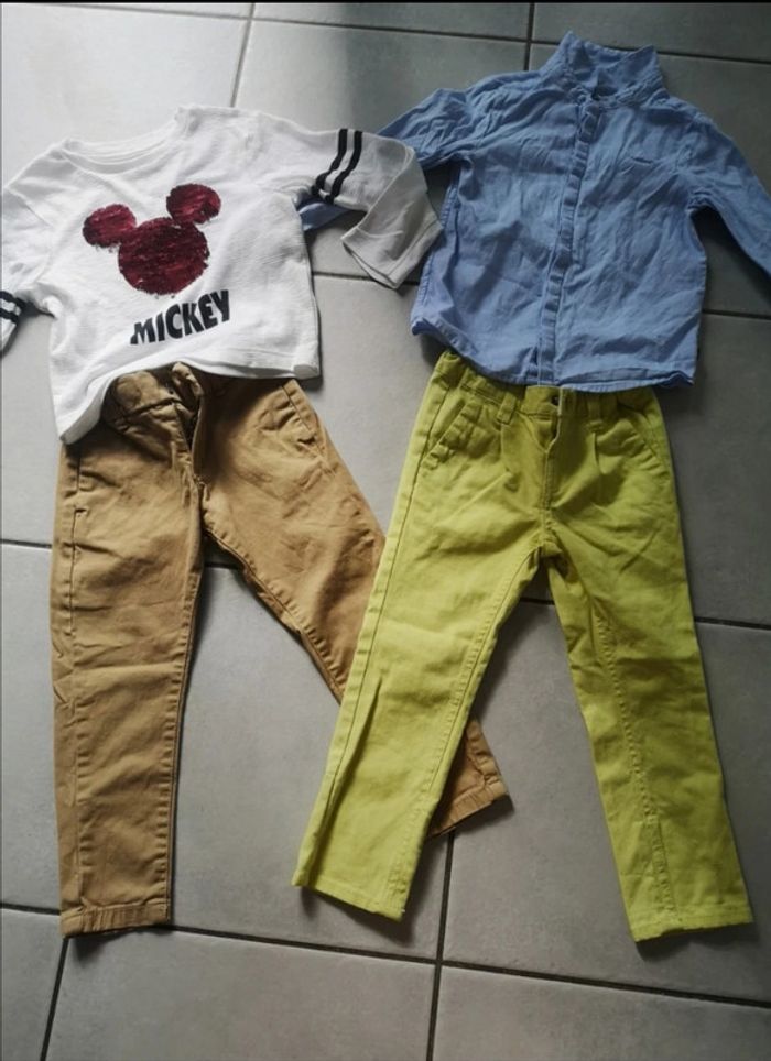 Pantalon toile haut 3 ans