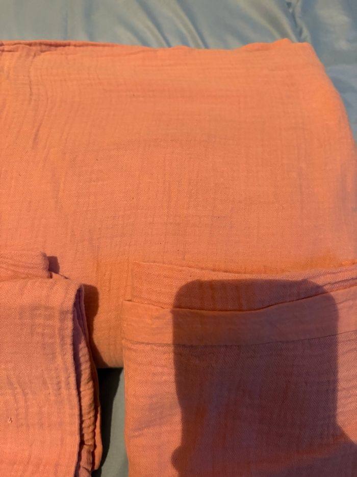 Housse de couette + 2 taies d oreillers 240x220 cm douceur d intérieur - photo numéro 4