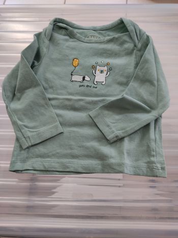T-shirt manche longue 3 mois