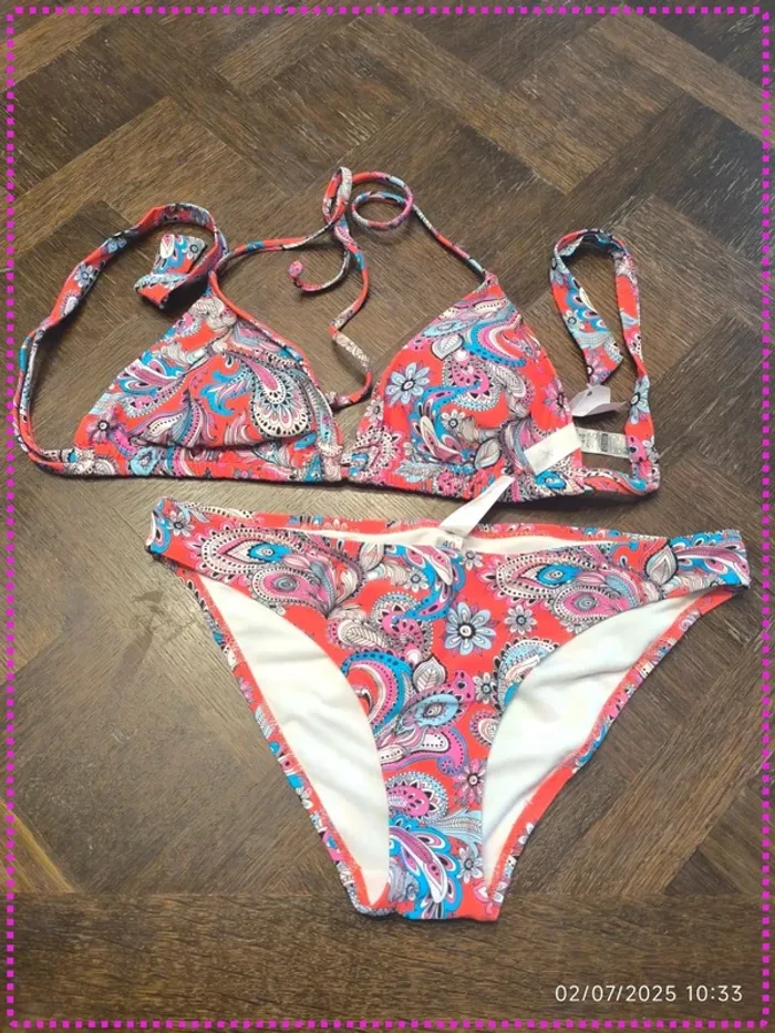 Maillot de bain orange (42)