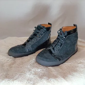 Baskets noires - Christian Louboutin - 41 - vintage