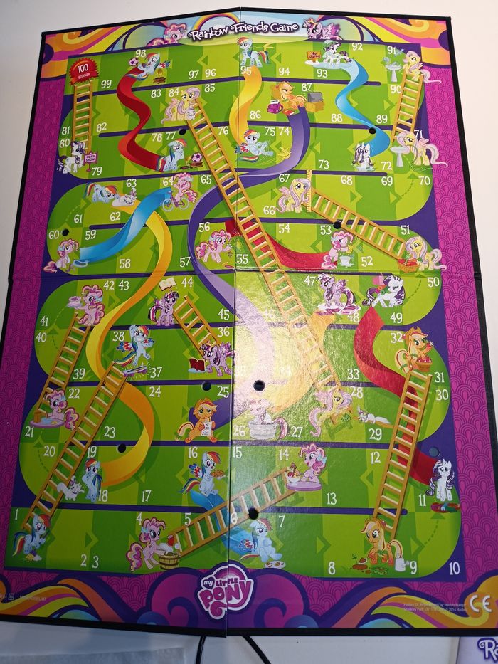 Le jeu arc en ciel m'y little pony hasbro gaming complet - photo numéro 4