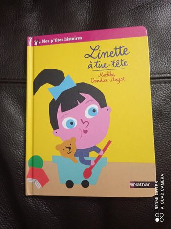 Livre enfant Linette à tue-tête m, Mes p'tites histoires Nathan