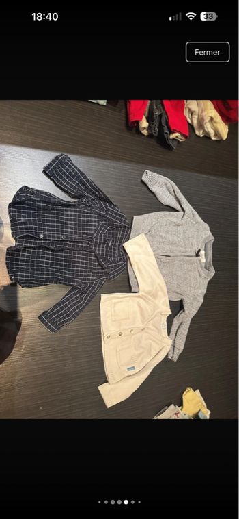 Lot 19 articles taille 3 mois