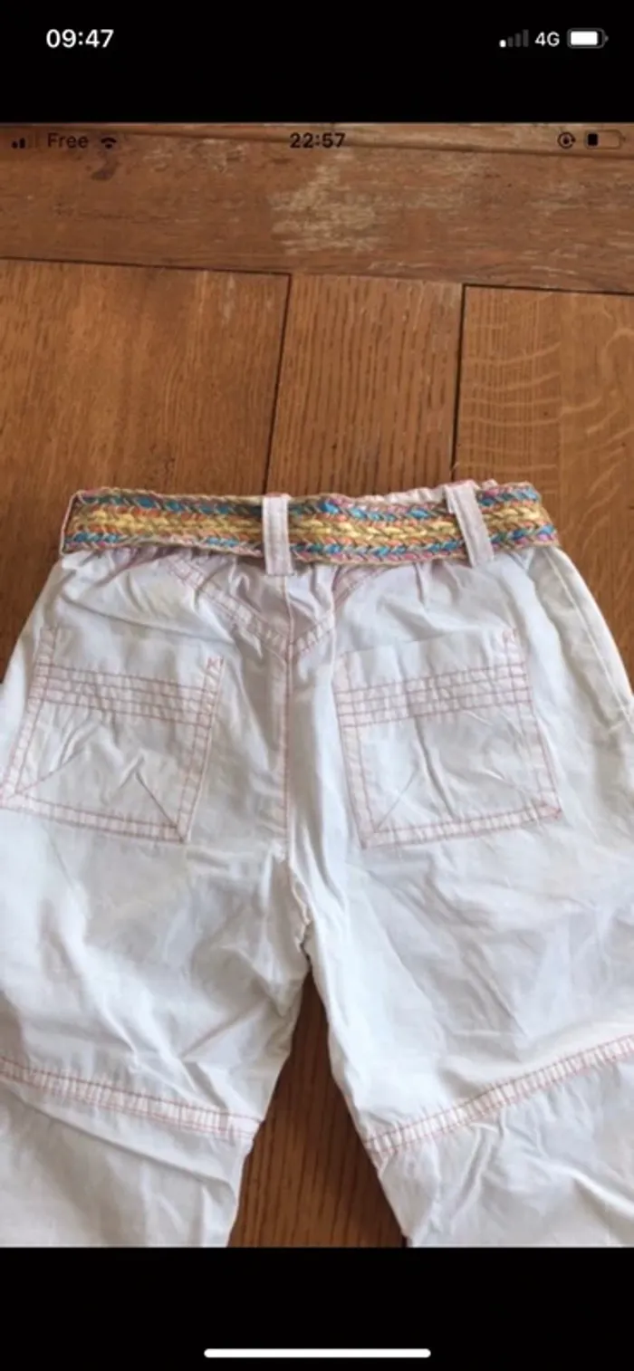 pantalon blanc - photo numéro 5