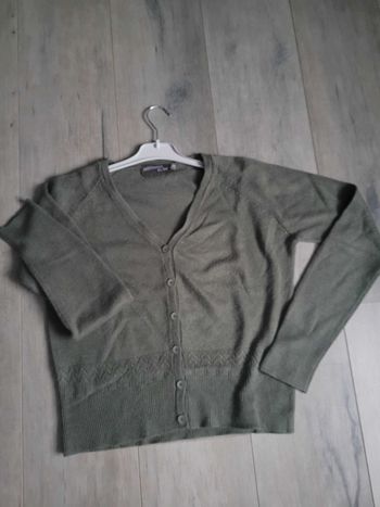 Pull gilet col V