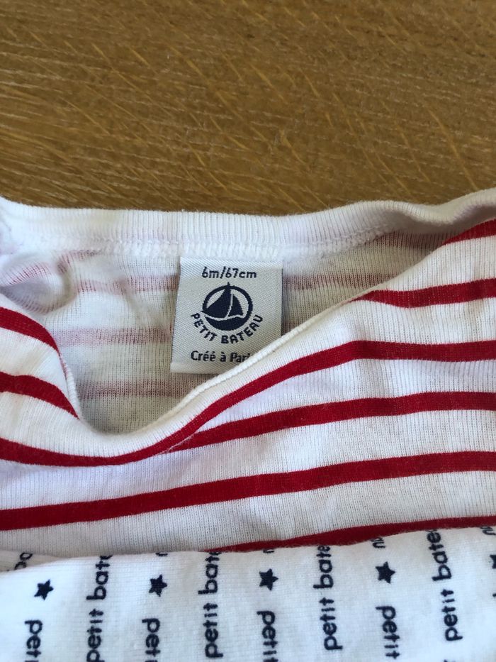 Lot body petit bateau - photo numéro 2