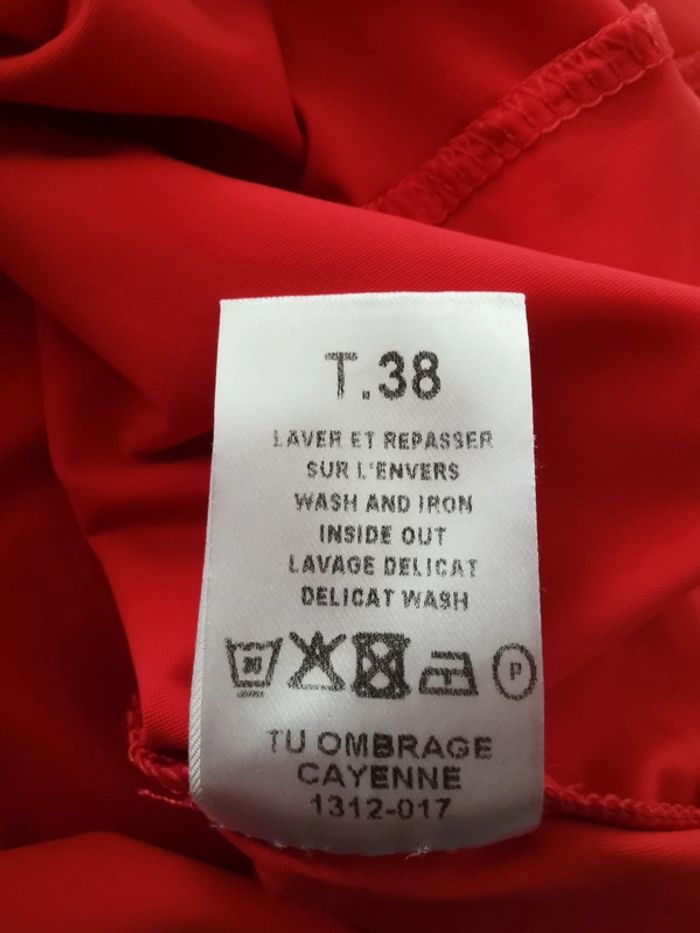 🌺Robe rose-orange. Taille 38. La Mode Est À Vous - photo numéro 9
