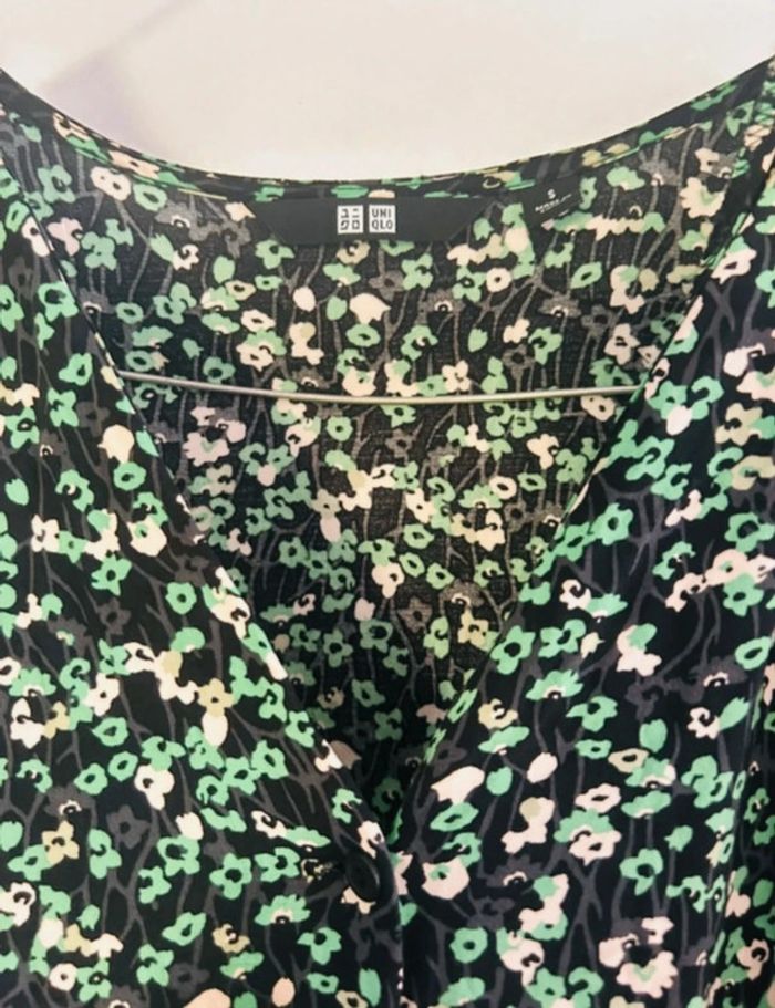 🌸 Robe longue Uniqlo à fleurs – Taille S - photo numéro 3