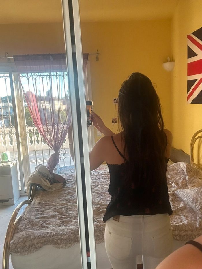 Jean blanc stradivarius - photo numéro 4