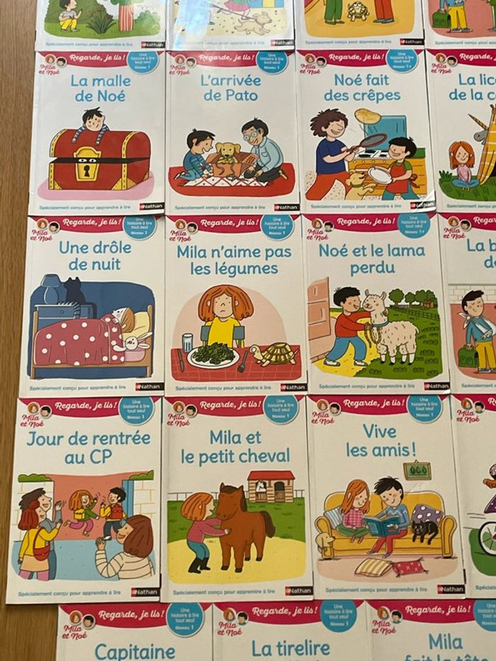19 livres apprentissage lecture Regarde je lis avec Mila et Noé CP niveau 1 - photo numéro 5