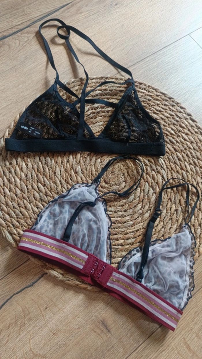 Lot de 2 soutien gorge femme Undiz taille S - photo numéro 3