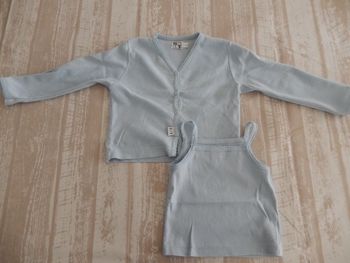 debardeur + gilet fille