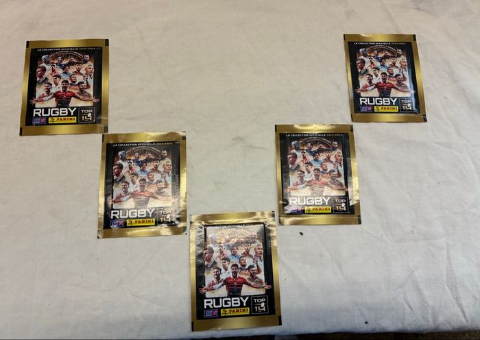 Kit Panini stickers Rugby Top 14 2023/2024 🏉 - photo numéro 4