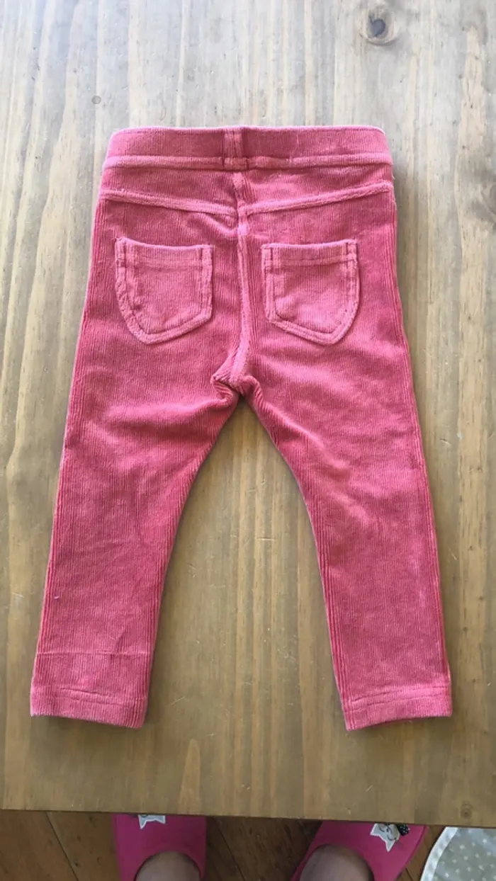 Jegging velours - 24 mois - photo numéro 2