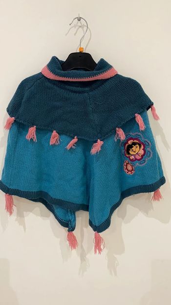 Poncho 4-6 ans dora