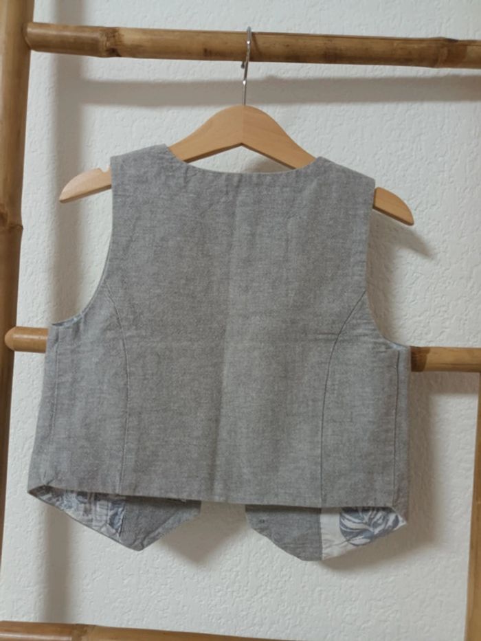 Gilet sans manches gris Palomino 6 ans - photo numéro 3