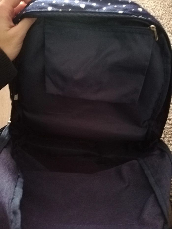 Sac à dos cartable nafnaf bleu marine - photo numéro 7