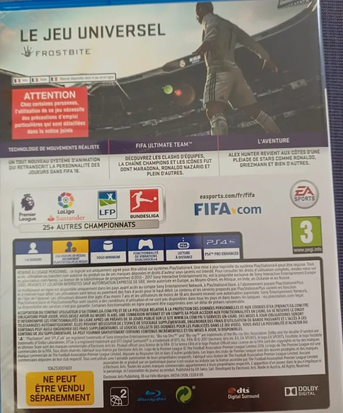 FIFA 18 pour PS4 - photo numéro 2