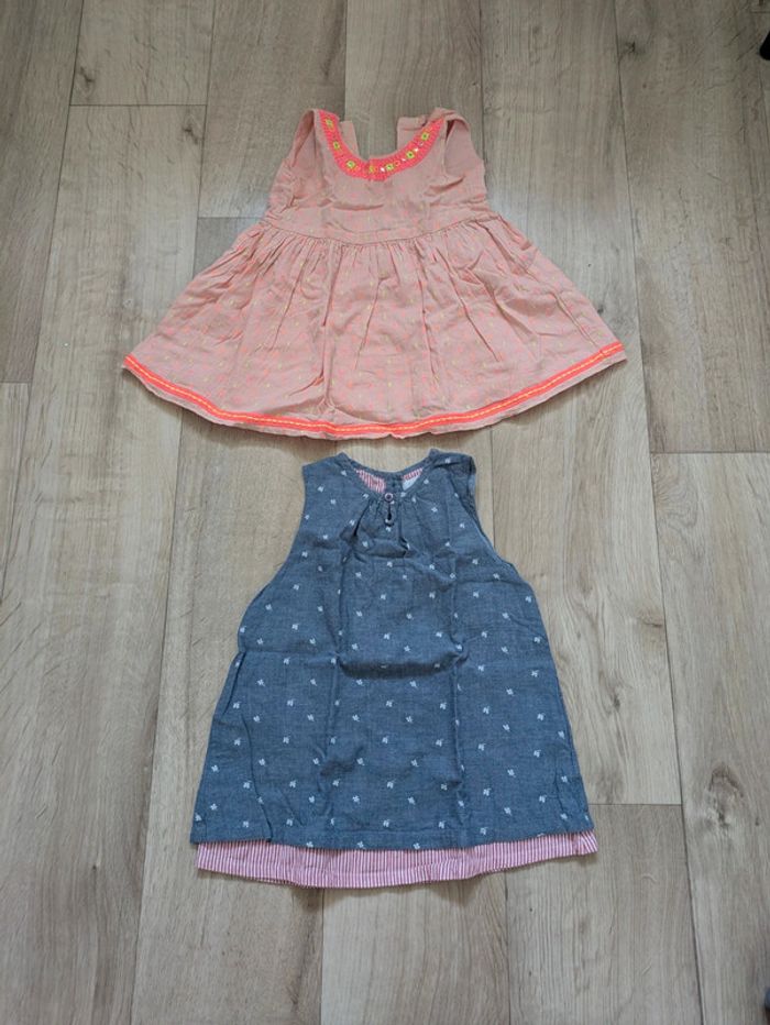 Lot de 18 Robes d'été 12 Mois 74cm - photo numéro 3