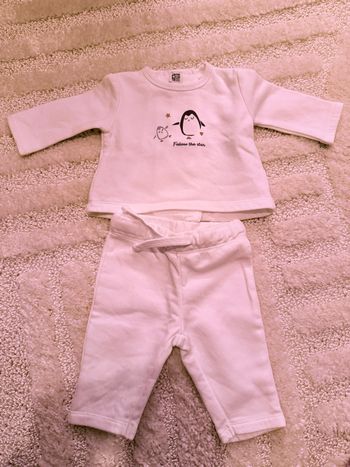 Ensemble pingouin La redoute 1 mois