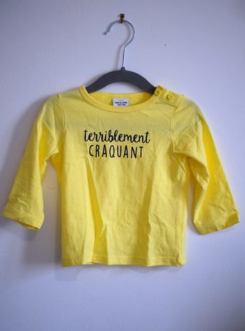 Tee-shirt à manches longues 9 mois