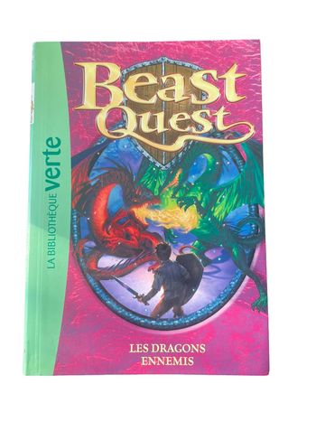 Livre Bibliothèque verte Beast Quest N•8 Les dragons ennemis