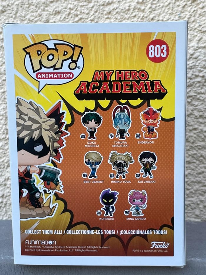 Funko Pop « Katsuki Bakugo » 803 - photo numéro 3