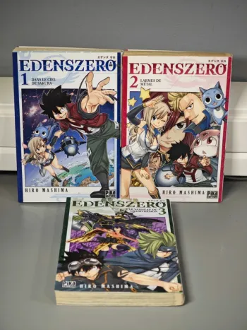 Lot Manga Edens Zero T1 à 3 VF