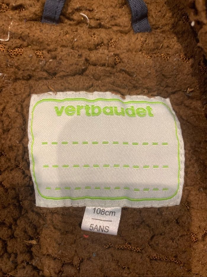 Manteau à capuche marine garçon 5 ans Verbaudet - photo numéro 3