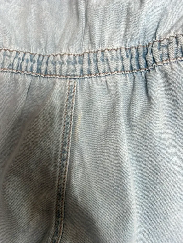Combi short en jean Zara - photo numéro 5