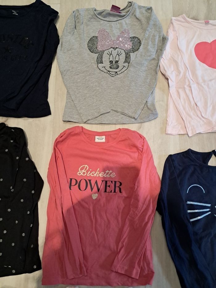 Lot de t shirts manches longues 6ans - photo numéro 2