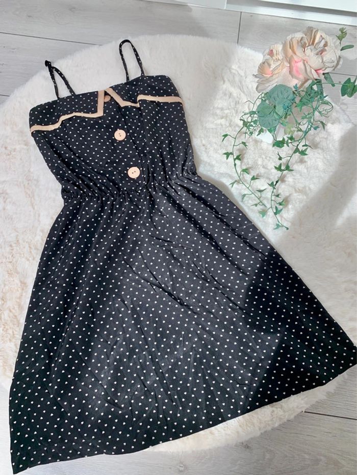 Mini robe imprimée petit coeur - photo numéro 4