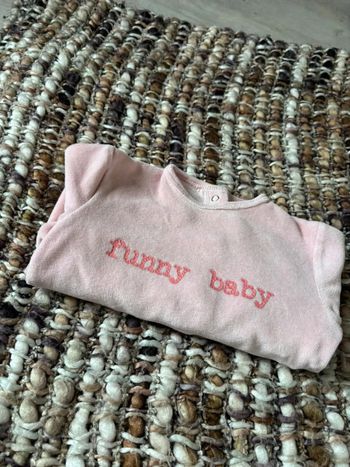 Pyjama fille kiabi rose pale 9 mois
