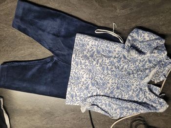 Haut à fleur