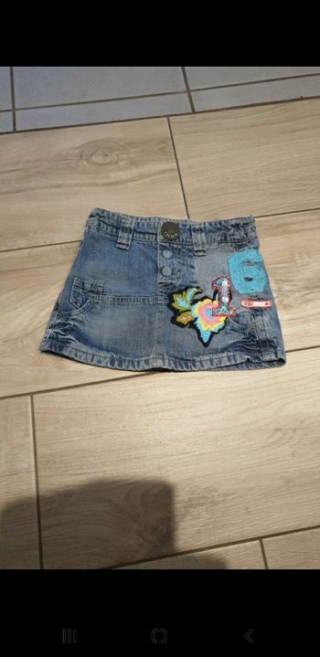 Jupe jeans ikks 2 ans