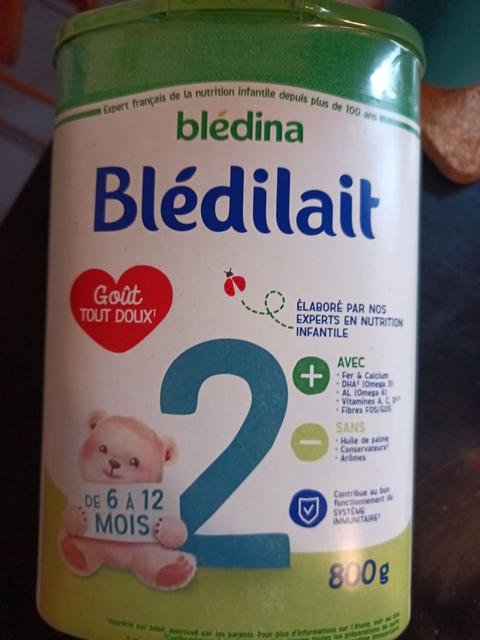 Lait bledilait 2eme age neuve