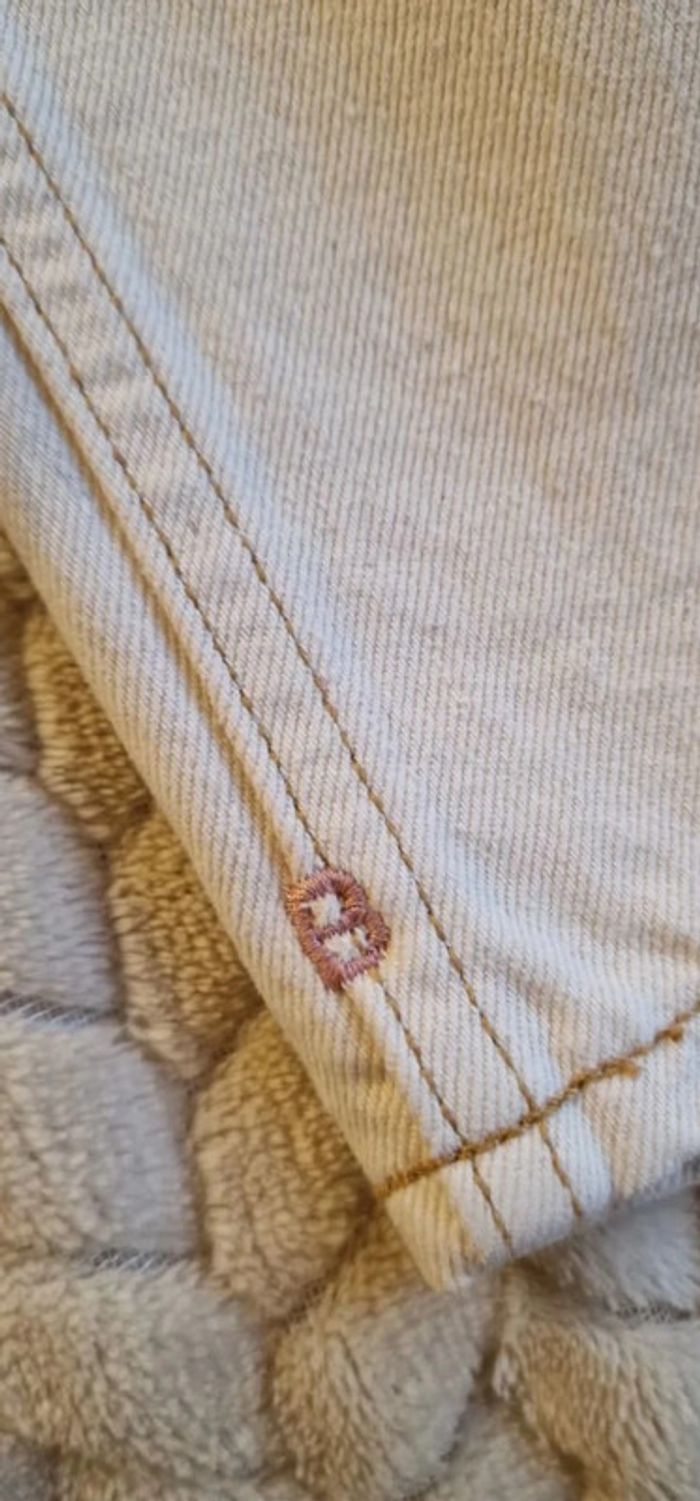 Jean Scotch & Soda droit taille haute blanc "the ripple" taille 26/32 - photo numéro 9