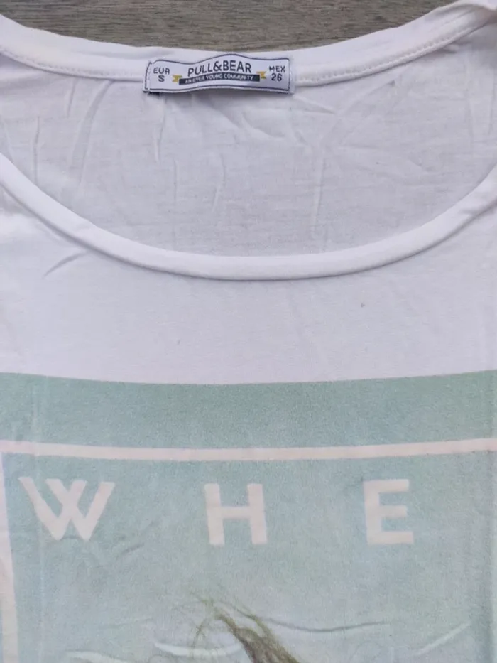 T-shirt Pull&Bear S - photo numéro 2