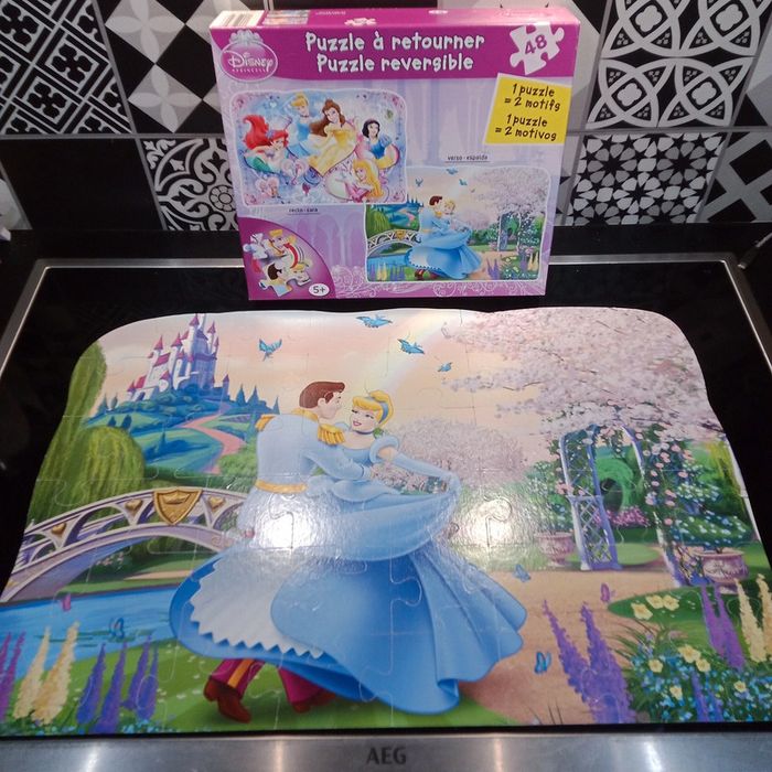 Puzzle réversible/à retourner Disney Princesse - photo numéro 2