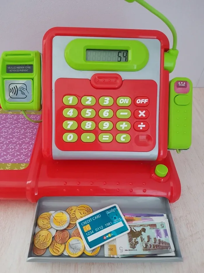 Repas de fast-food, dînette et caisse enregistreuse - photo numéro 16