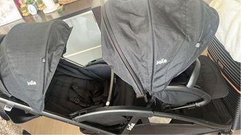 Poussette double joie 