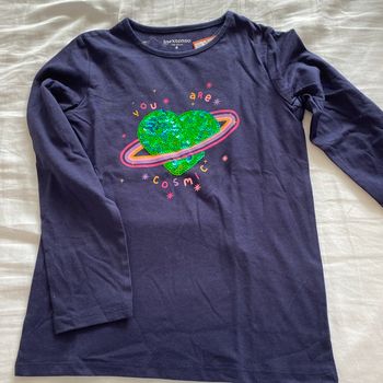 Tee shirt  manches longues  marine