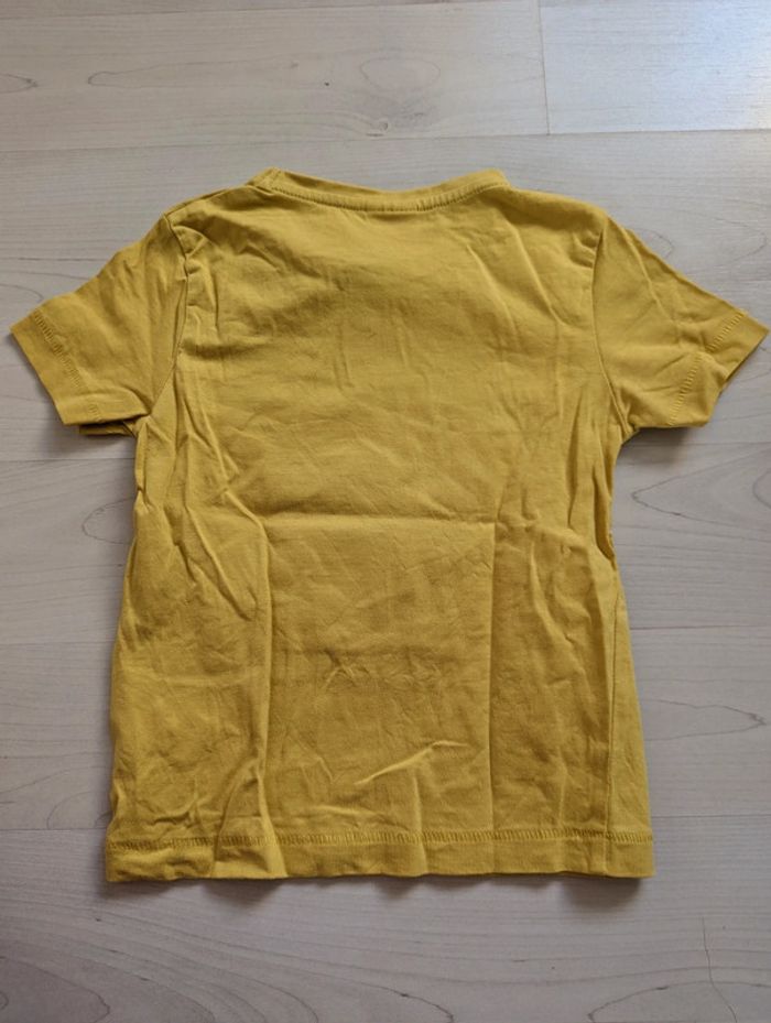 Tee short jaune tape à l oeil - photo numéro 3