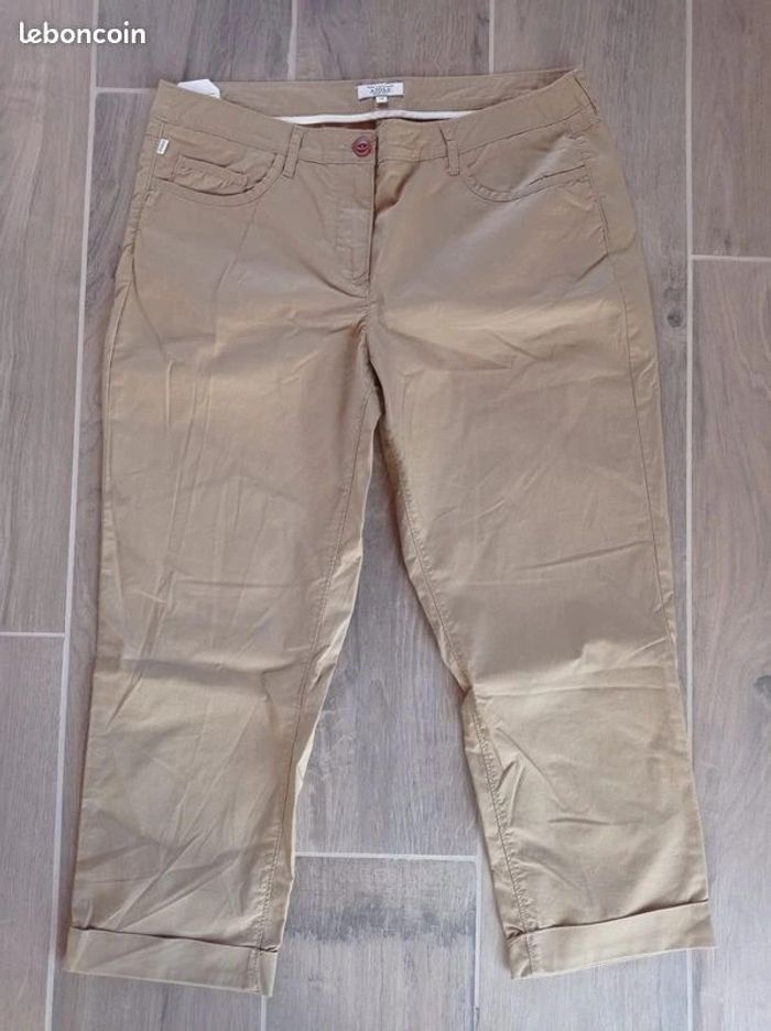 Pantalon neuf Aigle beige taille 44 modèle Billyson