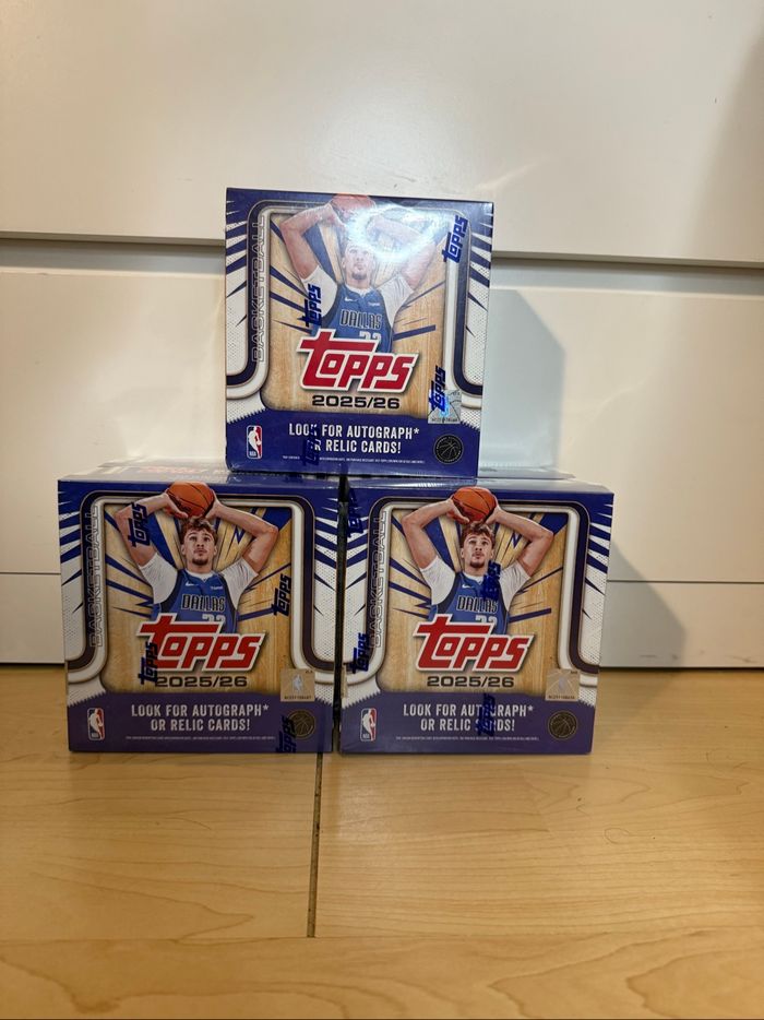 Carte topps nba value box - 224 cartes