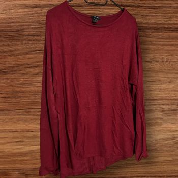 Pull bordeaux, neuf, Amisu - 36/S