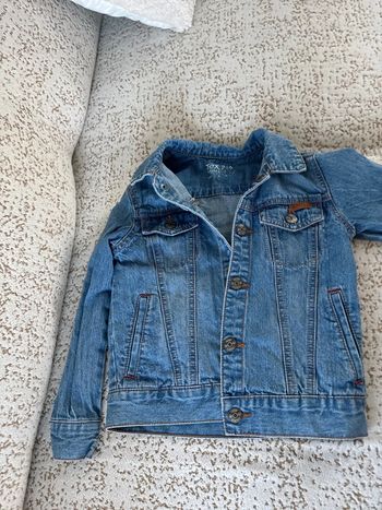 Veste en jeans tex taille 5/6 ans