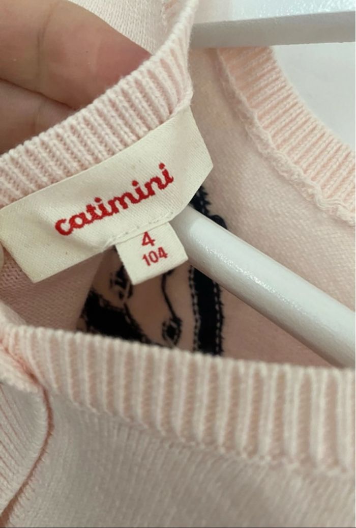 Pull/gilet catimini 4 ans - photo numéro 6