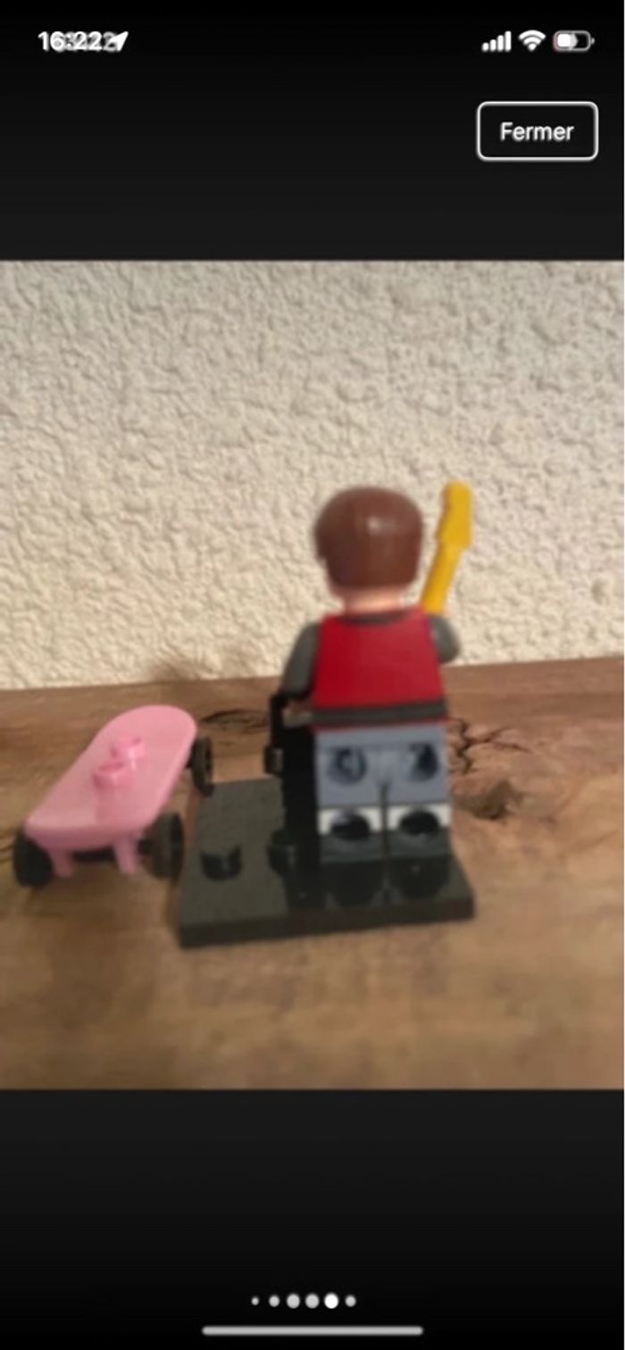 Lot deux mini figurines retour vers le futur - photo numéro 5